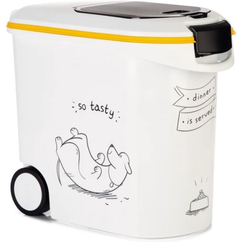 Curver Voercontainer Hond So Tasty - Hondenvoerbewaarbak - 35 l