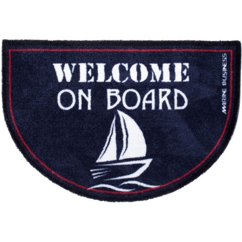 Marine Business Scheepsmat Regata Round Welcome on board anti slip blauw