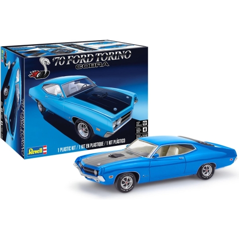 Revell 14534 1970 Ford Torino Cobra Auto (bouwpakket) 1:25