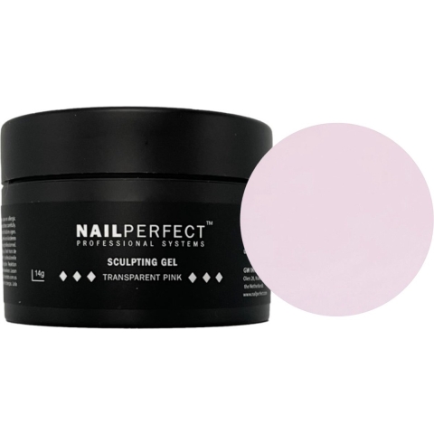 NailPerfect LED/UV Sculpting Gel 14gr Transparent Pink
