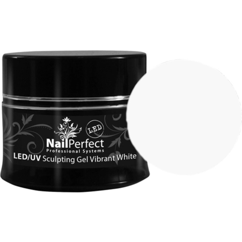 NailPerfect LED/UV Sculpting Gel 14gr Vibrant White