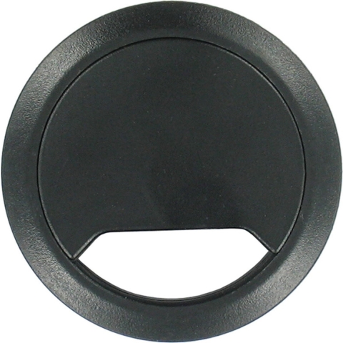 Kabeldoorvoer element - 3x - zwart - Dia 80 mm - Elektra kabeldoorvoeren buizen en goten -