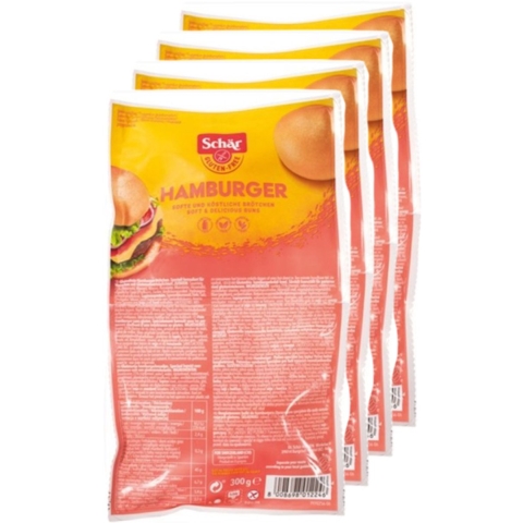 4x Schar Hamburgerbroodjes 4 stuks
