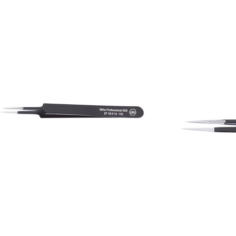 Wiha ZP18014110 Precisiepincet Professional ESD type 5 5, 110 mm - 32334