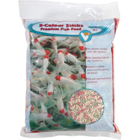 Velda Visvoeder 3 Colour Sticks - Vissenvoer -15 L