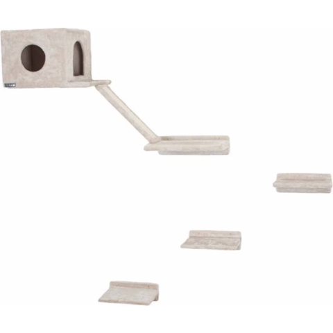 Kerbl-Kattenklimwand-Mont-Blanc-hout-beige