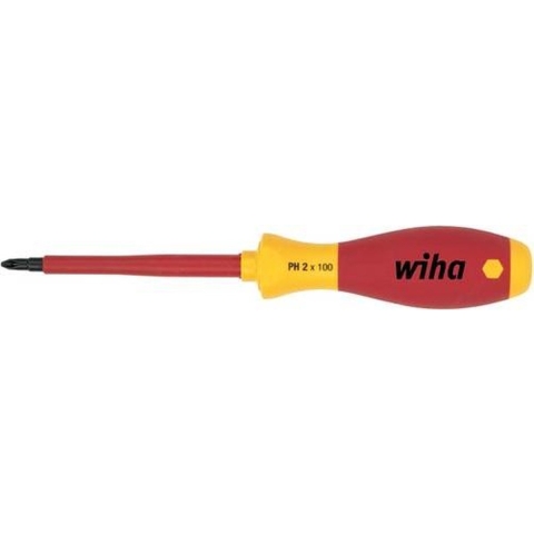 Wiha 321N4 Schroevendraaier SoftFinish electric Phillips PH4 x 200 mm - 00850