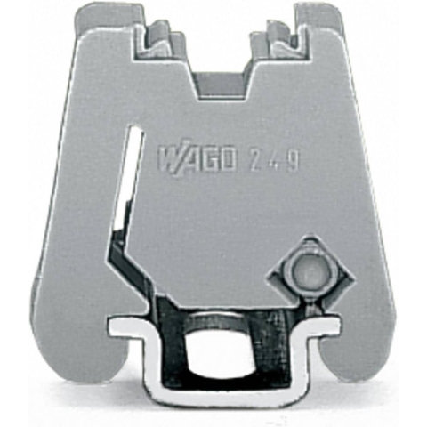 WAGO 249-101 Eindklem Grijs 25 stuk(s)