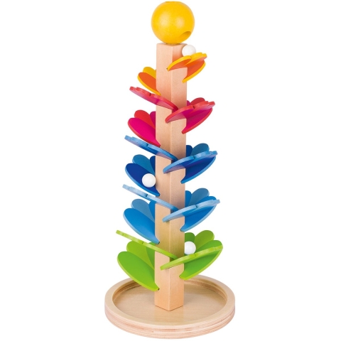 Houten Knikkerspel met Geluiden