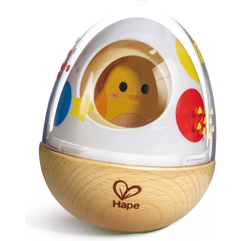 Hape Stapelei - Hout - Wiebelende wonderstapelaar - Hape - OneSize - Bouwblokken