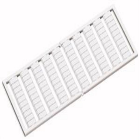 WAGO 209-506 Markeringskaarten Wit 5 stuk(s)