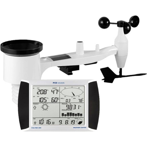 PCE Instruments PCE-FWS 20N Digitaal weerstation