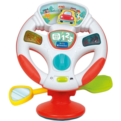 Clementoni Baby Stuurwiel + Licht en Geluid