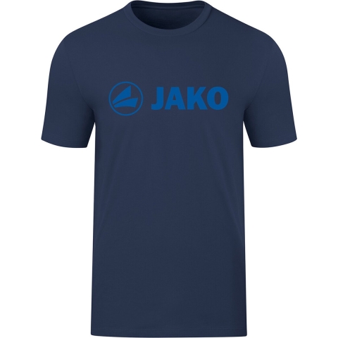 JAKO 6160D T-Shirt Promo Dames - Marine Gemeleerd/Indigo - 36
