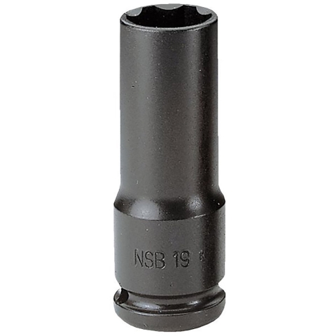 Facom lange impact doppen 1/2' convex 19mm - NSB.19