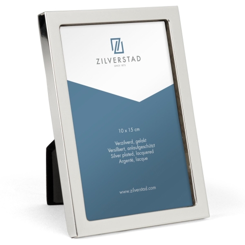 Zilverstad 8034231 Wissellijst Papierformaat: 10 x 15 cm Zilver