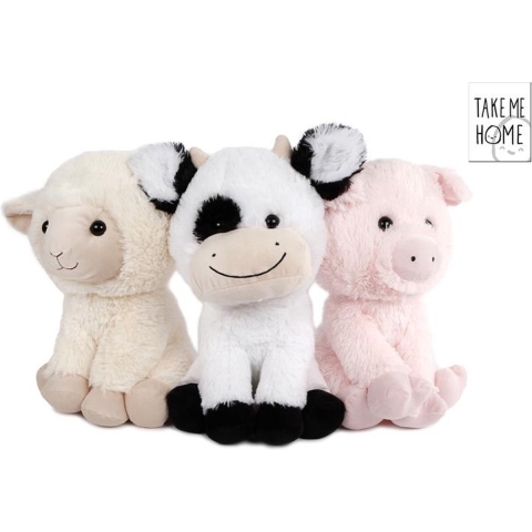 Take Me Home boerderij dier pluche 30cm