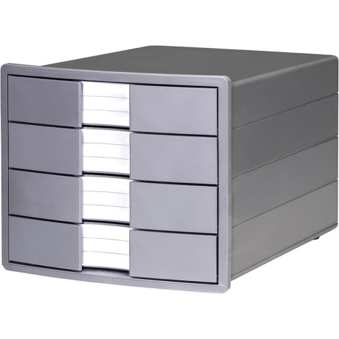 HAN IMPULS KARMA 10128-18 Ladebox Zwart DIN A4, DIN C4 Aantal lades: 4