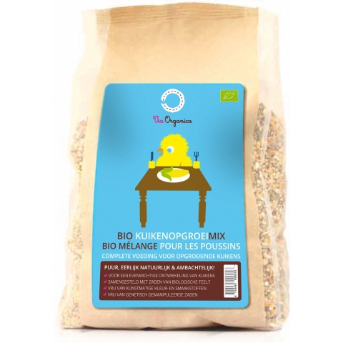 Via Organica Bio Kuikenopgroeimix 4 kg