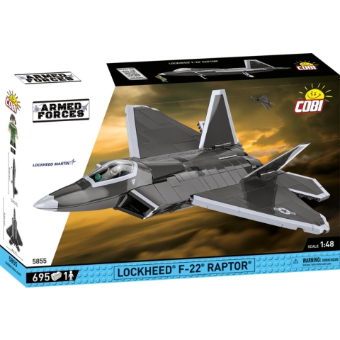 Armed Forces - Lockheed F-22 Raptor Constructiespeelgoed