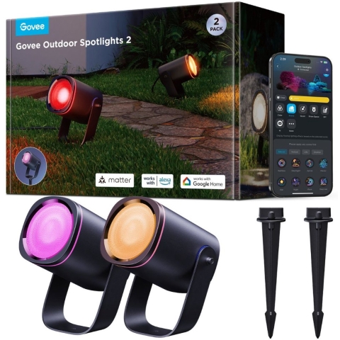 Outdoor Spotlights 2 (2-pack) Verlichting
