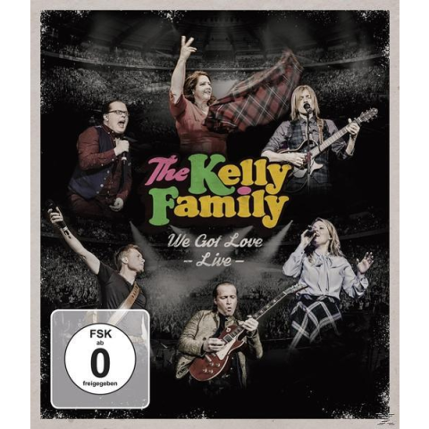 Universal The Kelly Family - We Got Love Live) Blu-ray