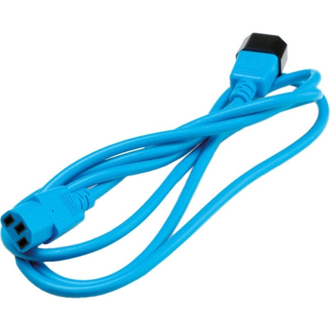 ROLINE stroomverlengkabel, IEC 320 C14 - C13, blauw, 3 m