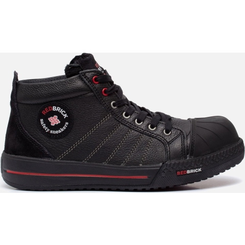 Redbrick Onyx Sneaker Hoog S3 + KN Zwart - Maat 38 - 11.083.010.38