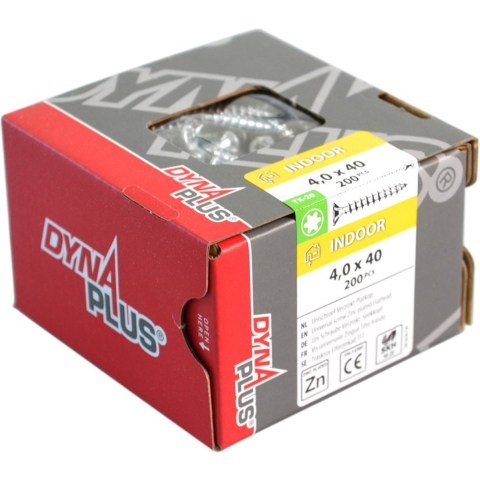Dynaplus Constructieschroef Vz Pk +Snijpunt Torx TX40 8.0X280/100 | 50 stuks - 0281.01.64201