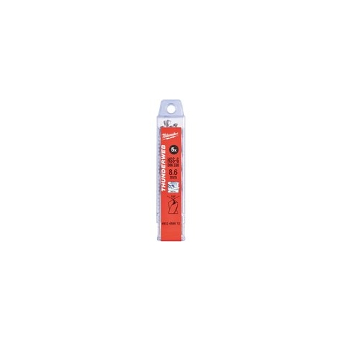 Milwaukee Accessoires Thunderweb HSS-G metaalboor 8.6 - 5 pc - 4932459872