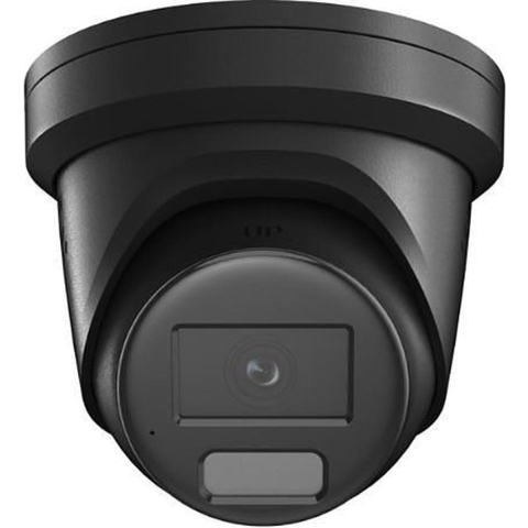 Hikvision DS-2CD2347G2H-LIU(2.8mm) BLACK 4 MP Black Smart Hybrid Light with ColorVu Fixed Turret Network Camera