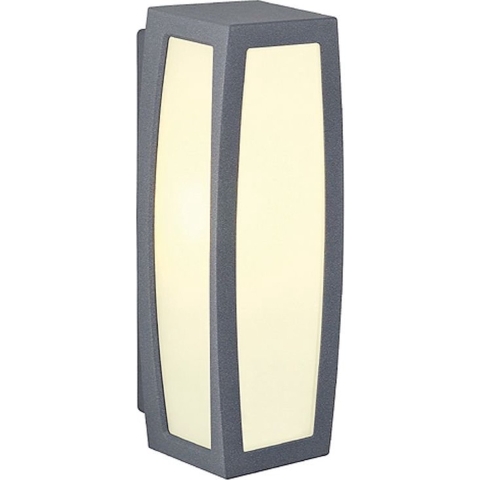 SLV Meridian 230045 Buitenlamp (wand) Spaarlamp, LED E27 20 W Antraciet