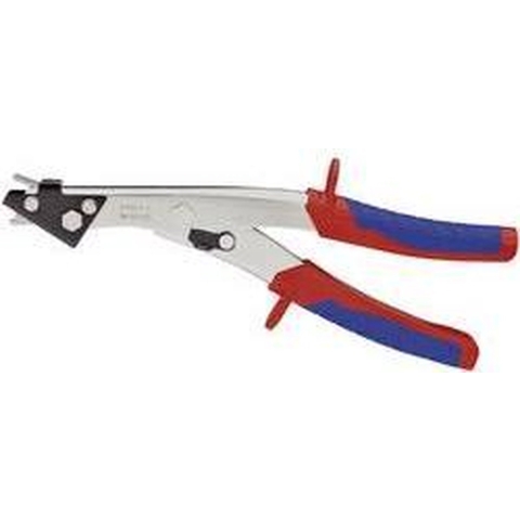 Knipex Knabbelschaar voor plaat | Meer-componentengrepen | Vernikkeld | Lengte 280 mm - 90 55 280 EAN