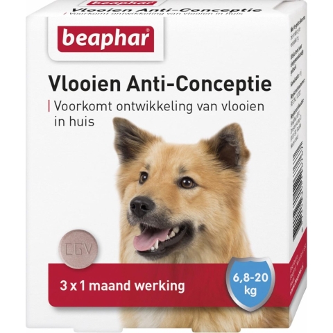Beaphar Vlooien Anti Conceptie hond middel (6,8 - 20kg)