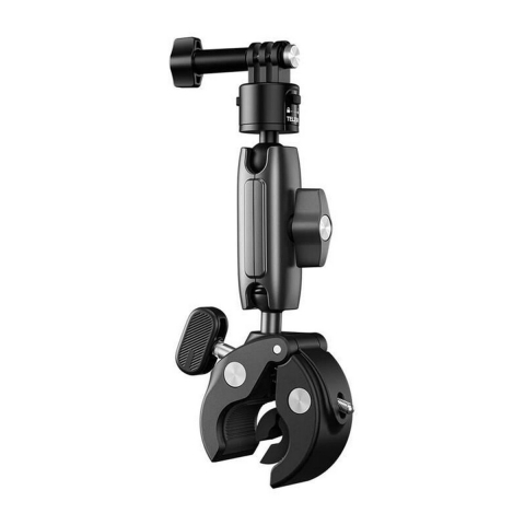 Telesin Quick-Release Crab Claw Clamp Handlebar Mount