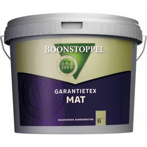 Boonstoppel Garantietex Mat - Op Kleur Gemengd - 10 L