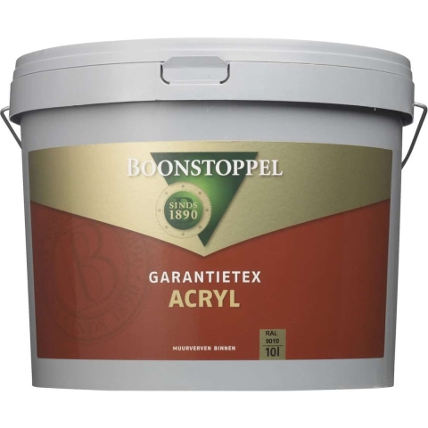 Boonstoppel Garantietex Acryl - Op Kleur Gemengd - 10 L