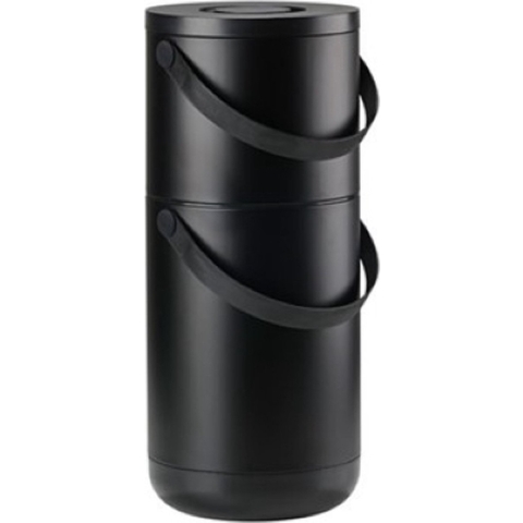 Zone Denmark Circular Prullenbak 22+12L Black