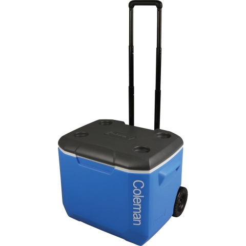Coleman 60QT Performance Koelbox - Wielen - 56 Liter - Blauw
