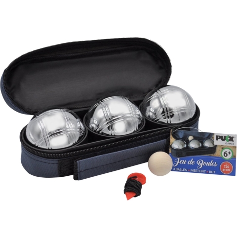 Puck 7608153 Jeu De Boules 3 Ballen In Tas Set I
