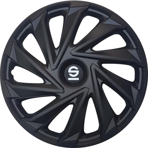 Sparco Wieldoppen Varese 14 Inch Abs Zwart Set Van 4