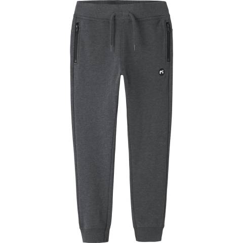 Name It Joggingbroek - Noos - NkmVimo - Dark Grey Melange - Name It - 6 jaar (116) - Joggingbroek