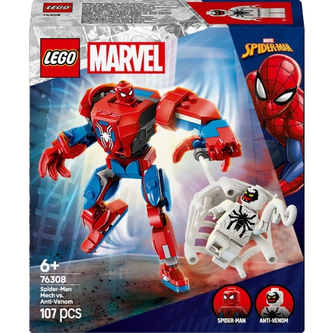 LEGO® Marvel - Spider-Man mecha vs. Anti-Venom 76308 - 107 Onder - LEGO® - OneSize - Blokken