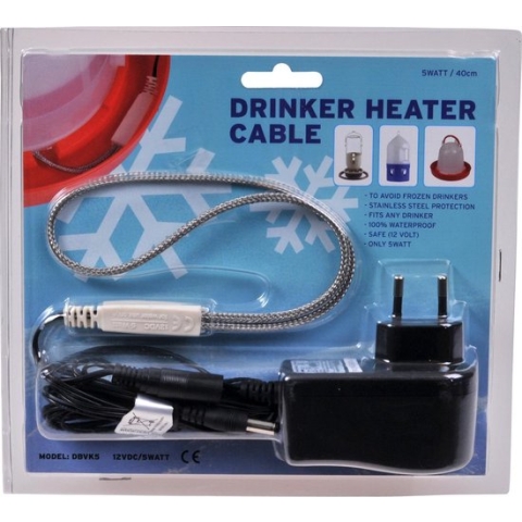 Drinkbak verwarmingskabel 5 watt