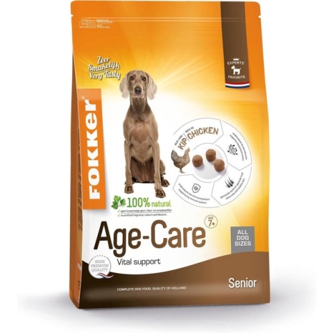 Fokker Dog Age-Care Kip - Hondenvoer - 2.5 kg