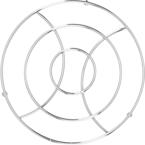 Cosy & Trendy pannenonderzetter - Set van 3x stuks - metaal - D18 cm -