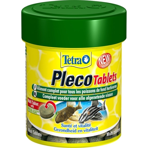 Tetra Plecomin Tabletten - Vissenvoer - 120 St