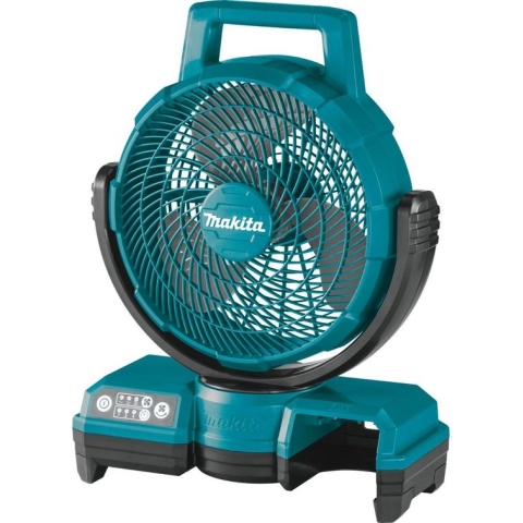 Makita Ventilator draagbaar 14.4 en 18 V blauw en zwart