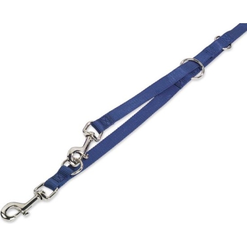 Nobby trainingslijn, classic verstelbaar blauw 1,5 x 200 cm - 1 st