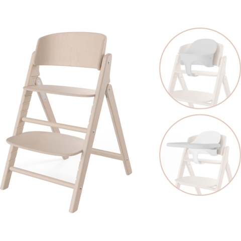 Kinderstoel Cybex CLICK&FOLD 3-in-1 All Natural/Light Natural